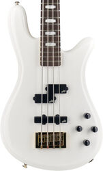 Bajo eléctrico de cuerpo sólido Spector                        Icon NS-2 - White gloss