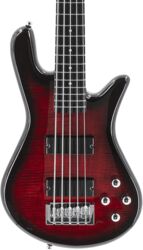 Bajo eléctrico de cuerpo sólido Spector                        LEGEND SERIE STANDARD 5 - Black cherry