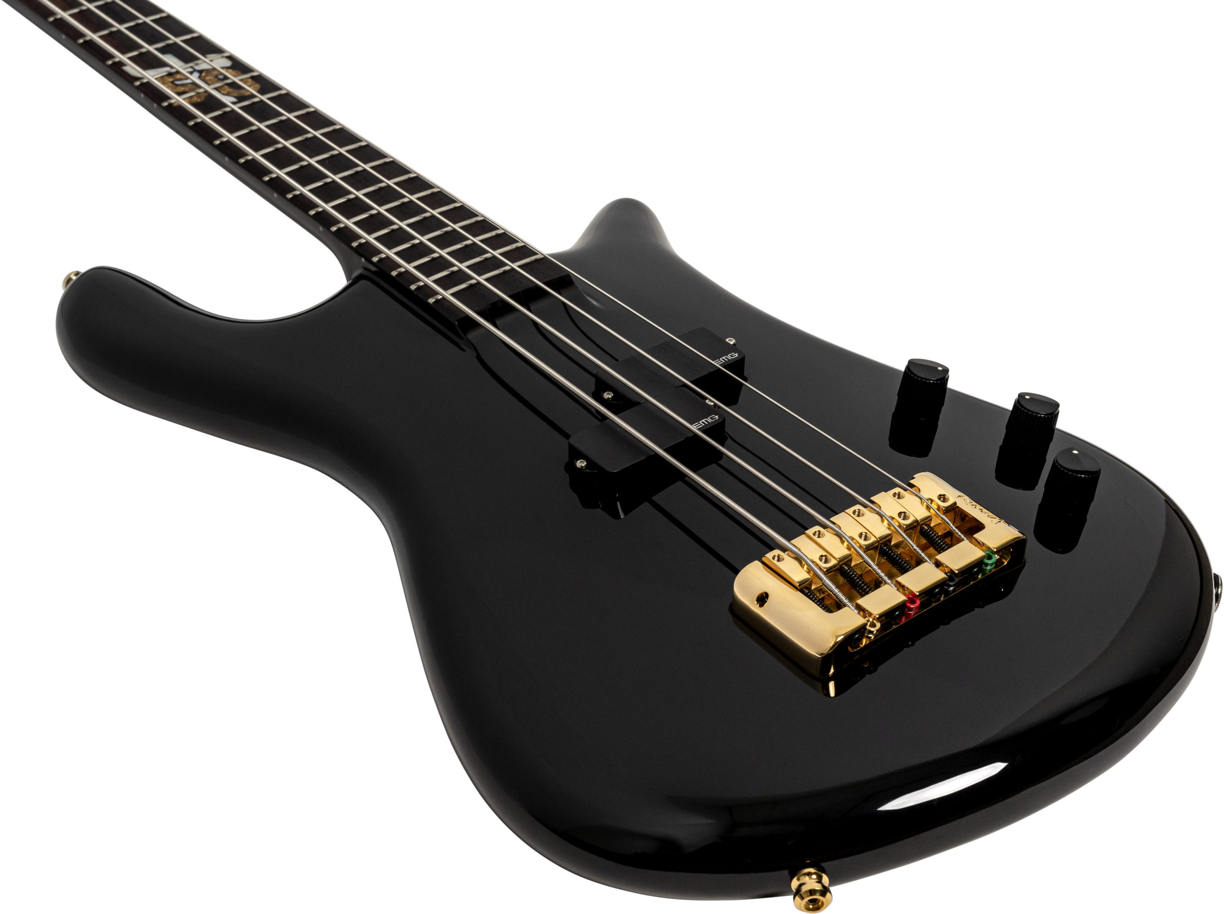 Spector Ian Hill Euro4 50th Anniversary Ltd Signature Active Emg Rw - Solid Black - Bajo eléctrico de cuerpo sólido - Variation 2