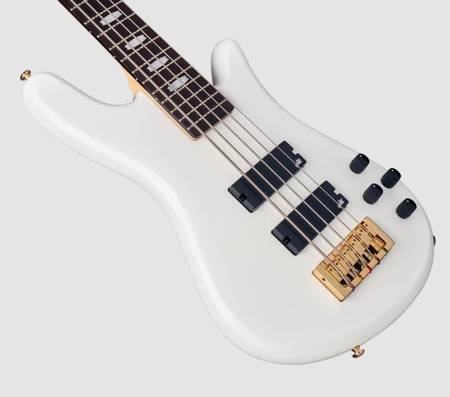 Spector Icon Ns-2 Bolt-on 5-cordes Rw - White Gloss - Bajo eléctrico de cuerpo sólido - Variation 1