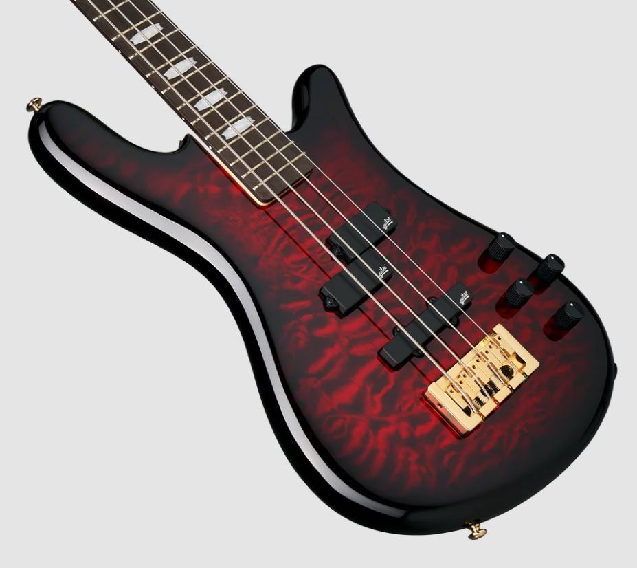Spector Icon Ns-2 Bolt-on Rw - Black Cherry Gloss - Bajo eléctrico de cuerpo sólido - Variation 1
