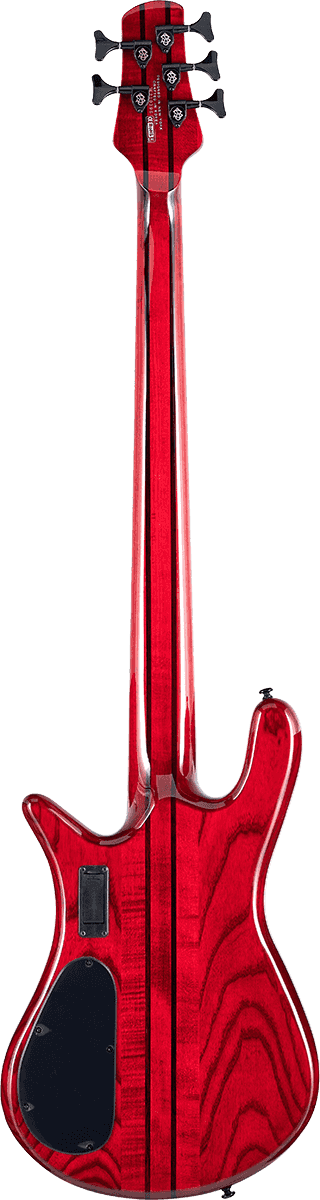 Spector Ns Dimension 5 Fishman We - Inferno Red Gloss - Bajo eléctrico de cuerpo sólido - Variation 1