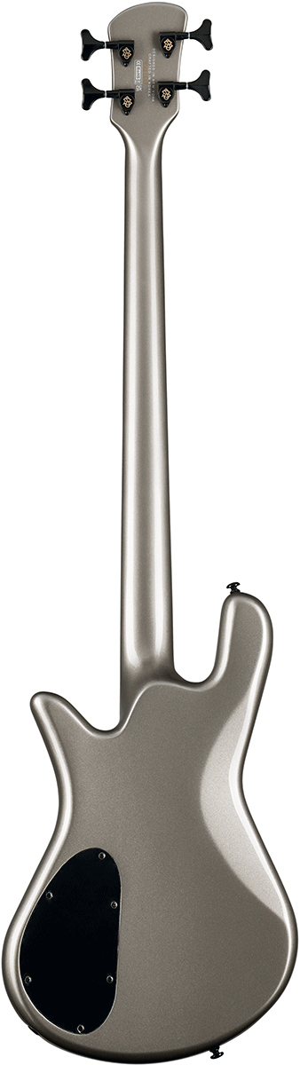 Spector Ns Ethos Hp 4 Eb - Gunmetal Grey Gloss - Bajo eléctrico de cuerpo sólido - Variation 1
