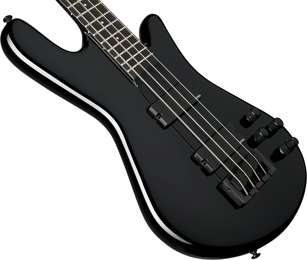 Spector Ns Ethos Hp 4 Eb - Solid Black Gloss - Bajo eléctrico de cuerpo sólido - Variation 2