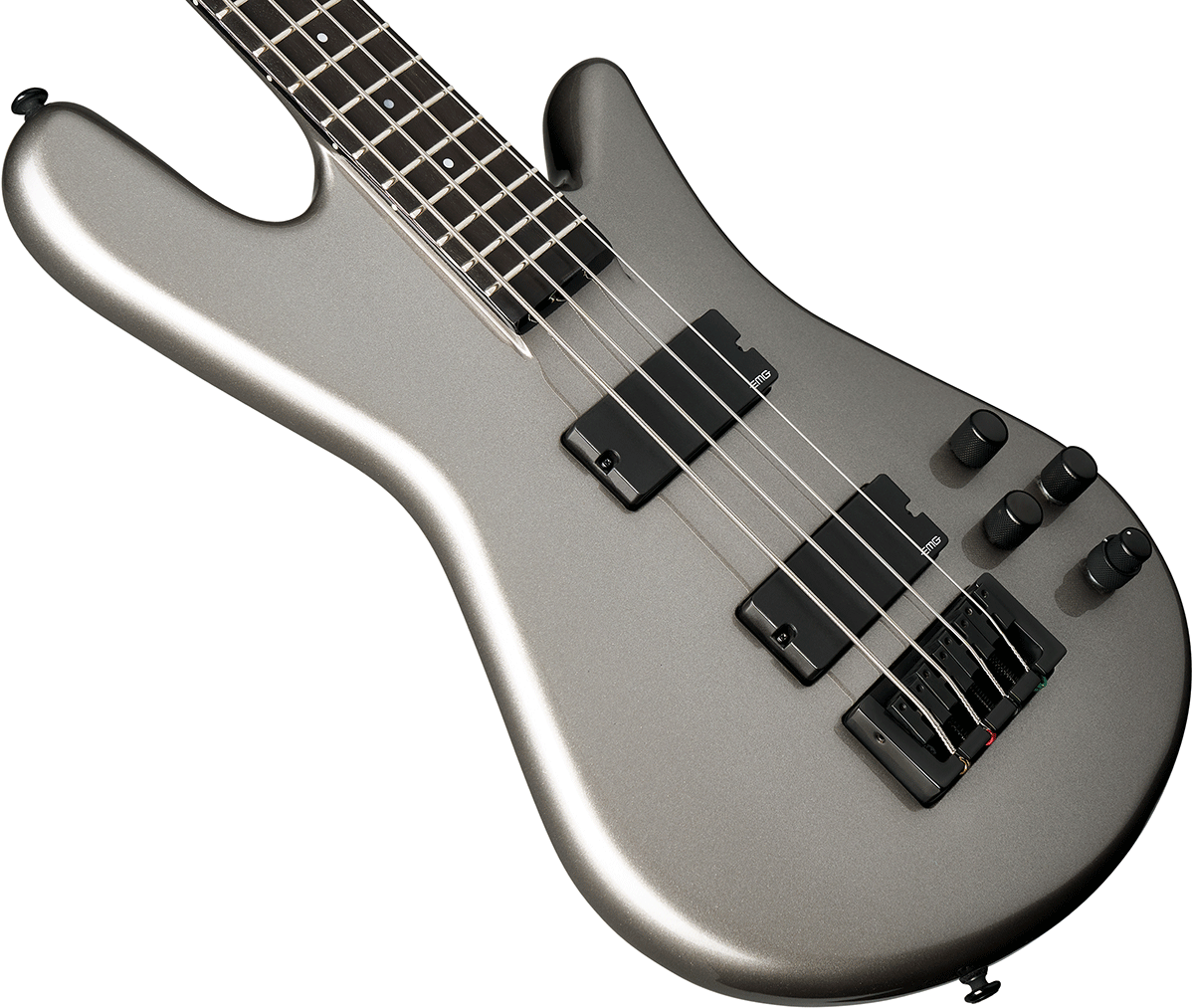 Spector Ns Ethos Hp 4 Eb - Gunmetal Grey Gloss - Bajo eléctrico de cuerpo sólido - Variation 2