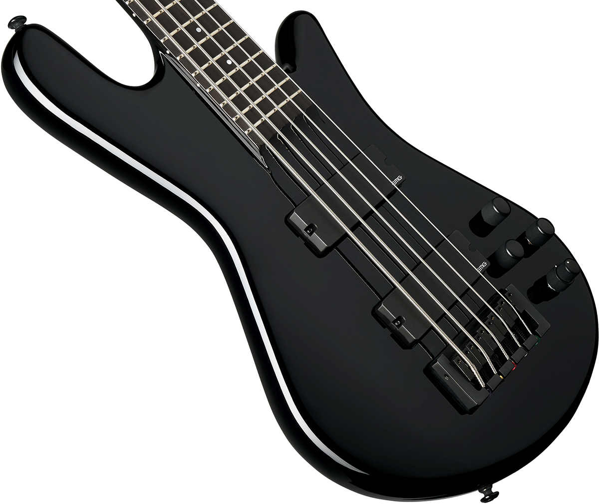 Spector Ns Ethos Hp 5 Eb - Solid Black Gloss - Bajo eléctrico de cuerpo sólido - Variation 2