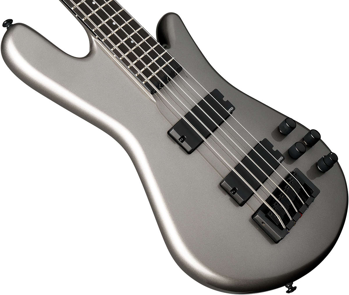Spector Ns Ethos Hp 5 Eb - Gunmetal Grey Gloss - Bajo eléctrico de cuerpo sólido - Variation 2