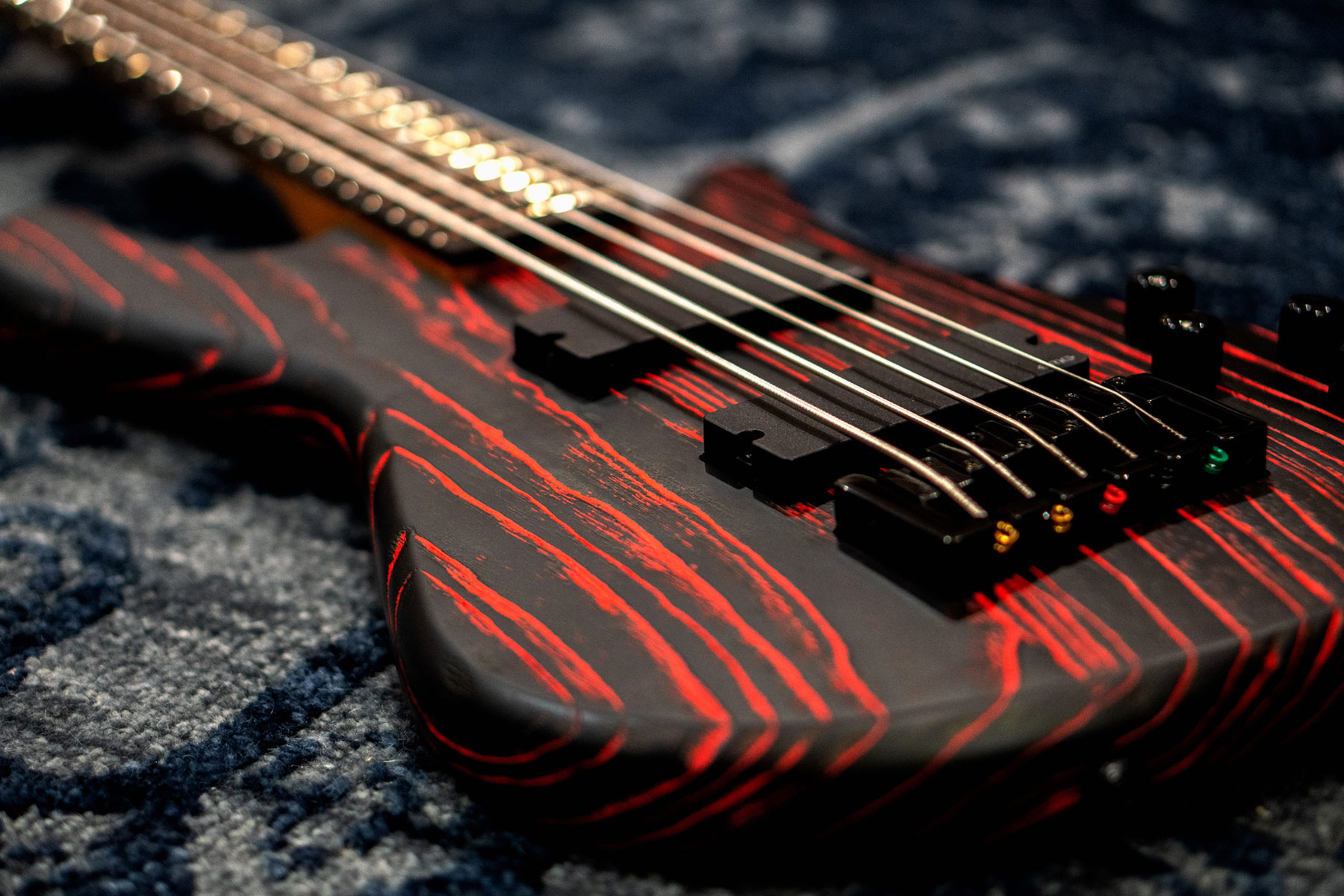 Spector Ns Pulse I 5c Active Emg Eb - Cinder Red - Bajo eléctrico de cuerpo sólido - Variation 2