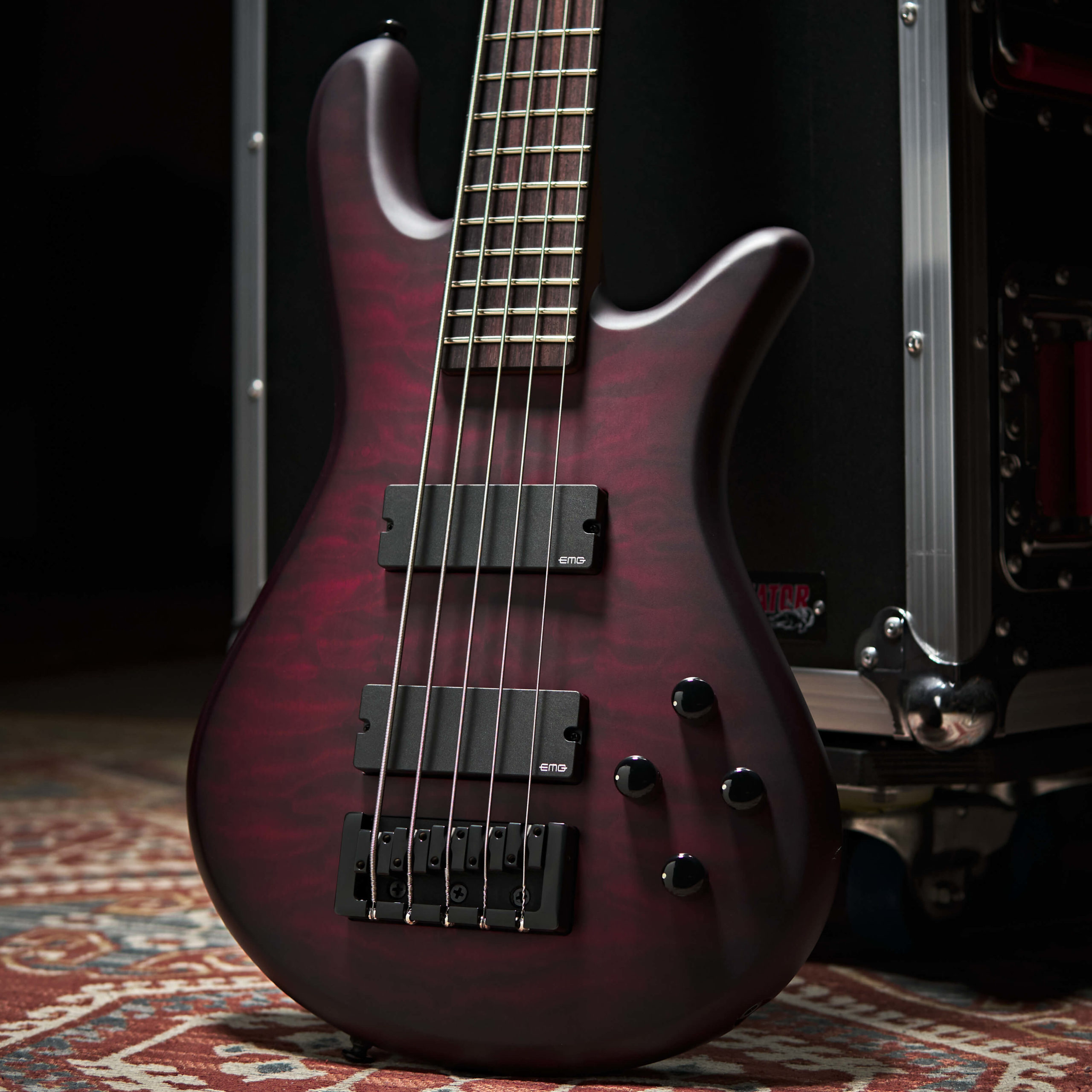 Spector Ns Pulse Ii 5c Active Emg Eb - Black Cherry Matte - Bajo eléctrico de cuerpo sólido - Variation 3