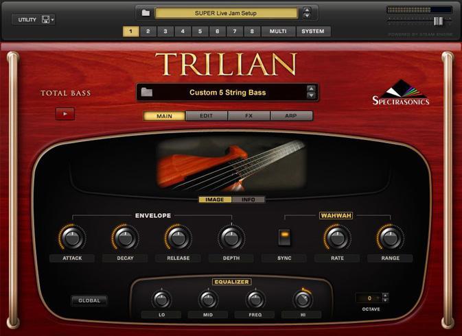 Sound librerias y sample Spectrasonics TRILIAN