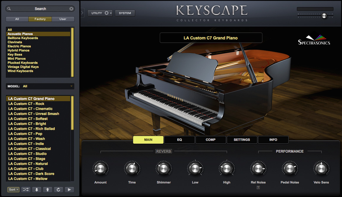 Spectrasonics Keyscape - Sound Librerias y sample - Variation 2