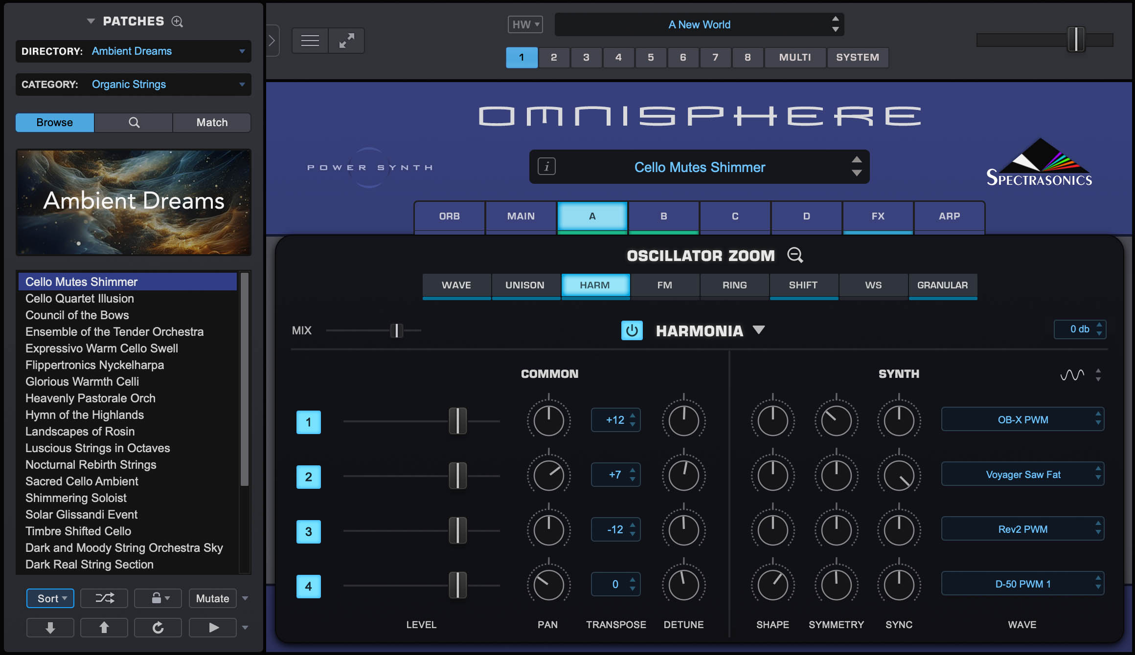 Spectrasonics Omnisphere 3 - Sound Librerias y sample - Variation 11