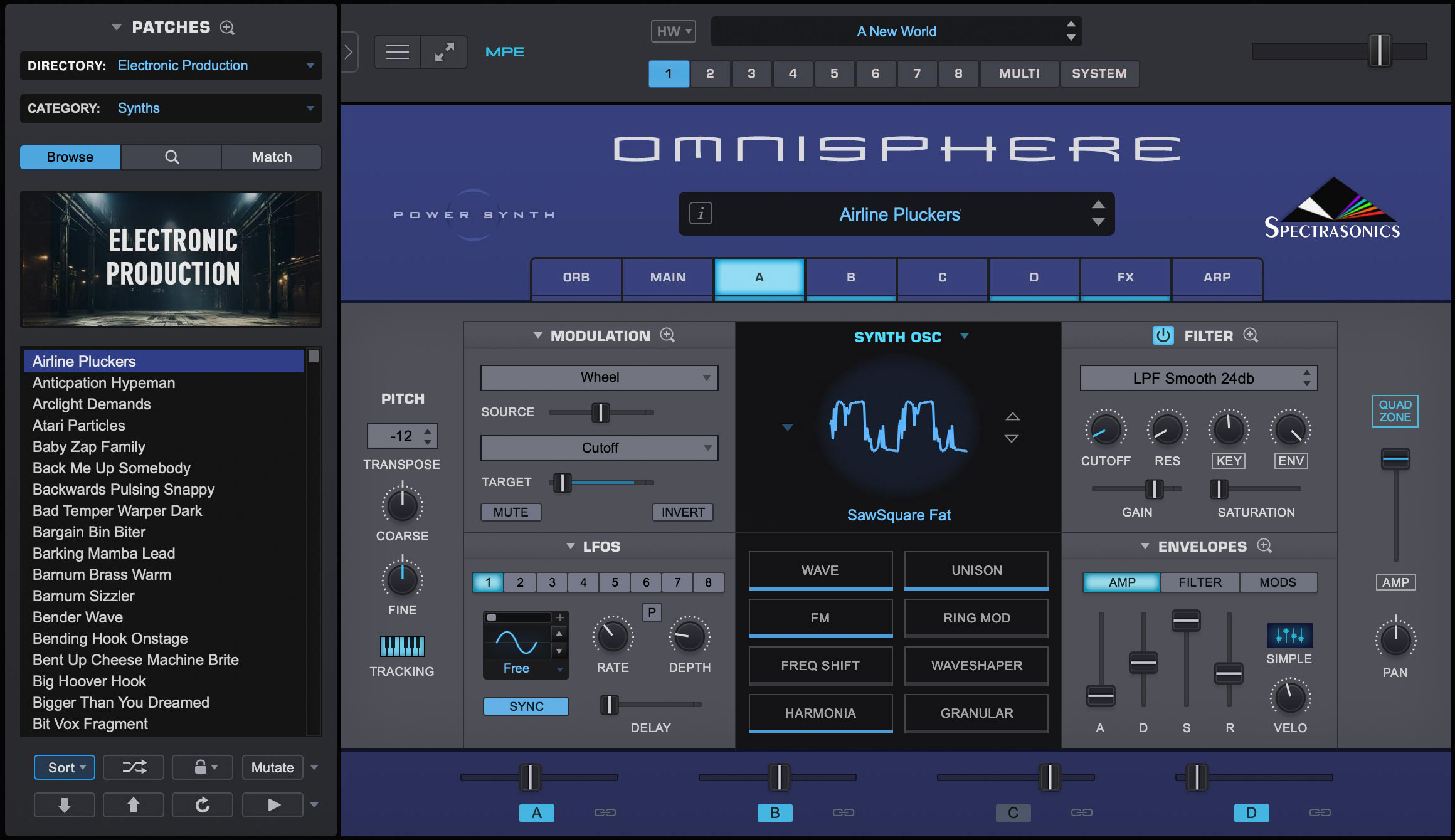 Spectrasonics Omnisphere 3 - Sound Librerias y sample - Variation 2