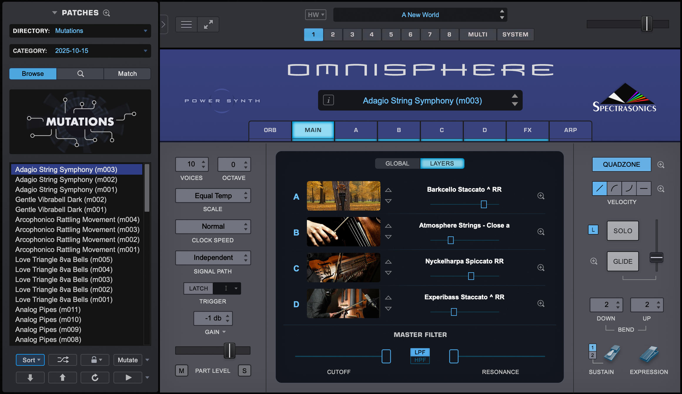 Spectrasonics Omnisphere 3 - Sound Librerias y sample - Variation 3
