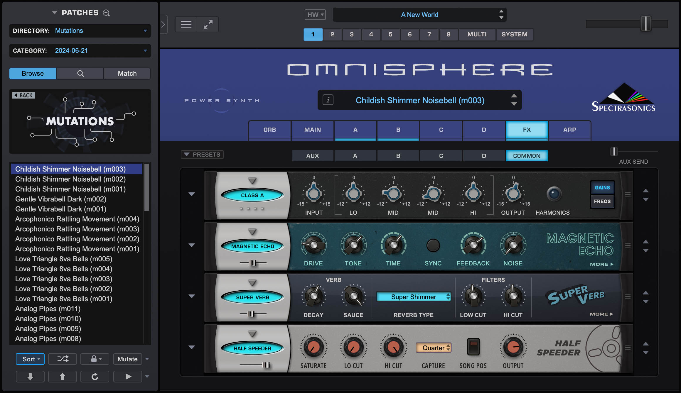 Spectrasonics Omnisphere 3 - Sound Librerias y sample - Variation 6
