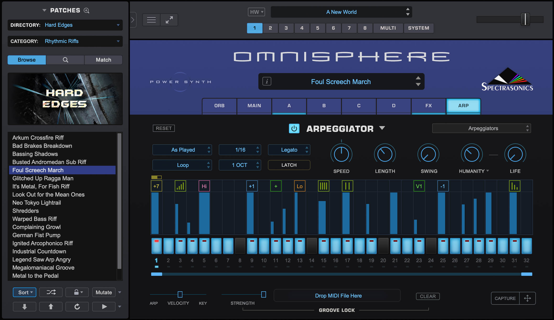 Spectrasonics Omnisphere 3 - Sound Librerias y sample - Variation 8