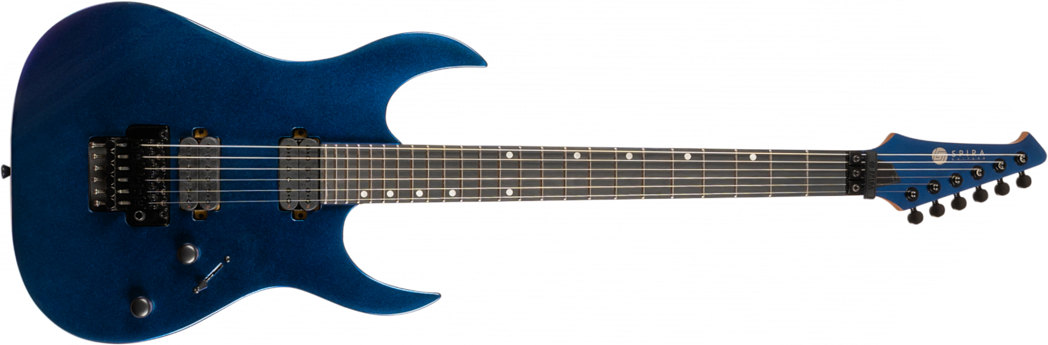 Spira Guitars S420 Chm 2h Fr Eb - Chameleon - Guitarra eléctrica con forma de str. - Main picture