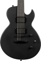 Guitarra electrica metalica Spira guitars L-400 MBK - satin black