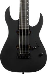 Guitarra eléctrica barítono Spira guitars S-407 MBK 7-string - satin black