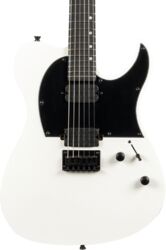Guitarra eléctrica con forma de str. Spira guitars T-400 MWH - Satin white