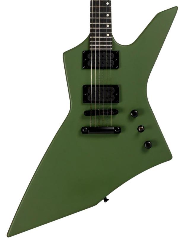 Guitarra electrica metalica Spira guitars X-400 MGR - Satin Green