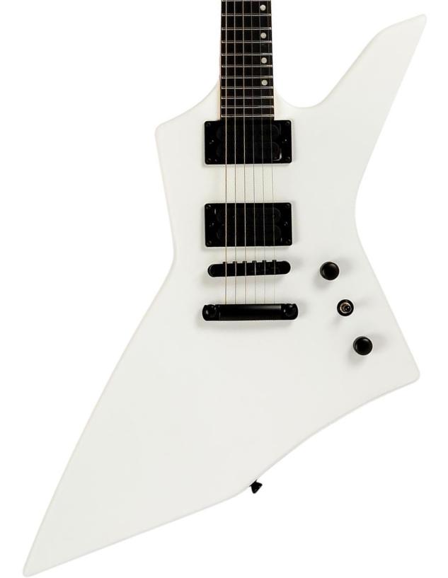 Guitarra electrica metalica Spira guitars X-400 MWH - satin white