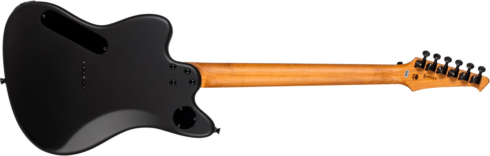 Spira Guitars J400 Mbk 2h Ht Rw - Black Satin - Guitarra eléctrica de doble corte - Variation 1