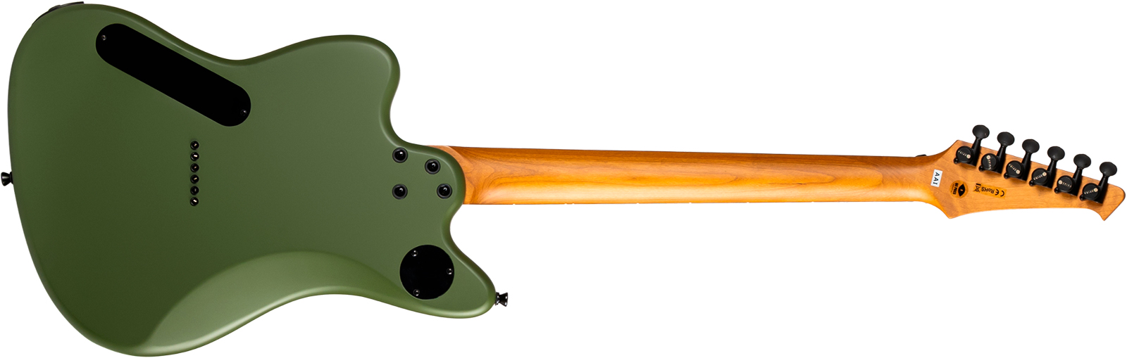 Spira Guitars J400 Mgr 2h Ht Rw - Green Satin - Guitarra eléctrica de doble corte - Variation 1
