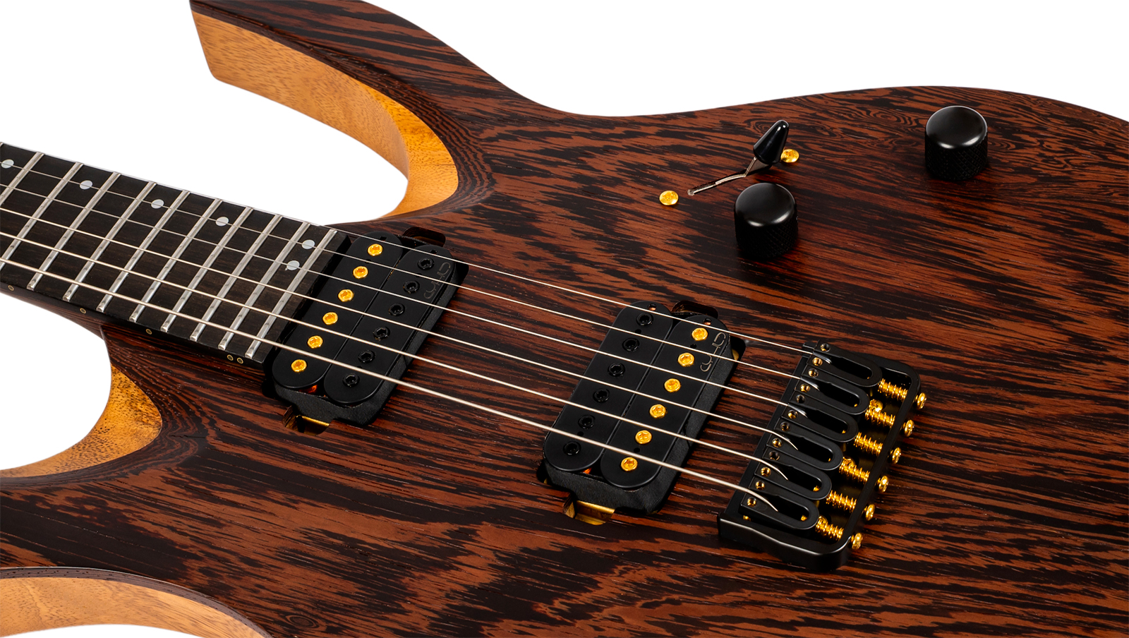 Spira Guitars S1000 Pro 2h Ht Eb - Satin Natural - Guitarra eléctrica con forma de str. - Variation 4