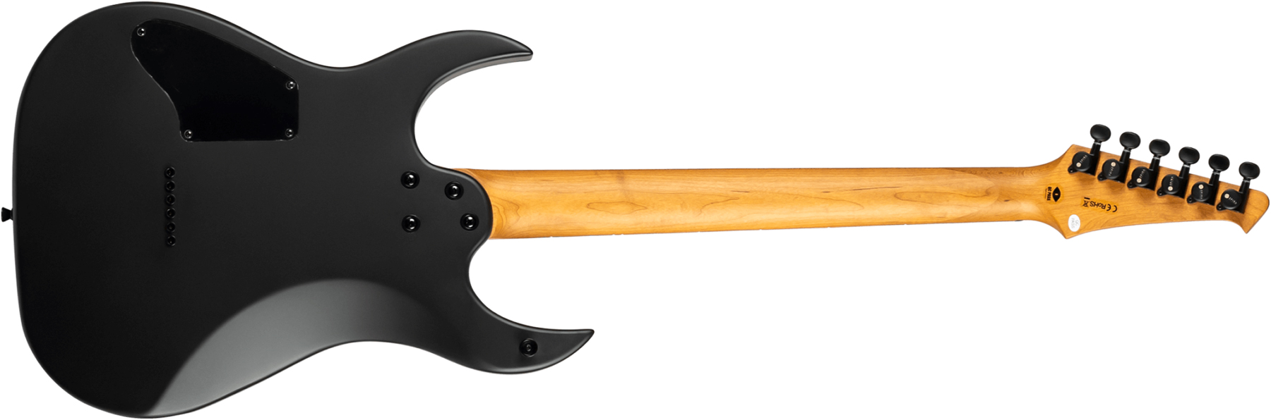 Spira Guitars S400 Mbk Lh Gaucher 2h Ht Eb - Satin Black - Guitarra electrica para zurdos - Variation 1