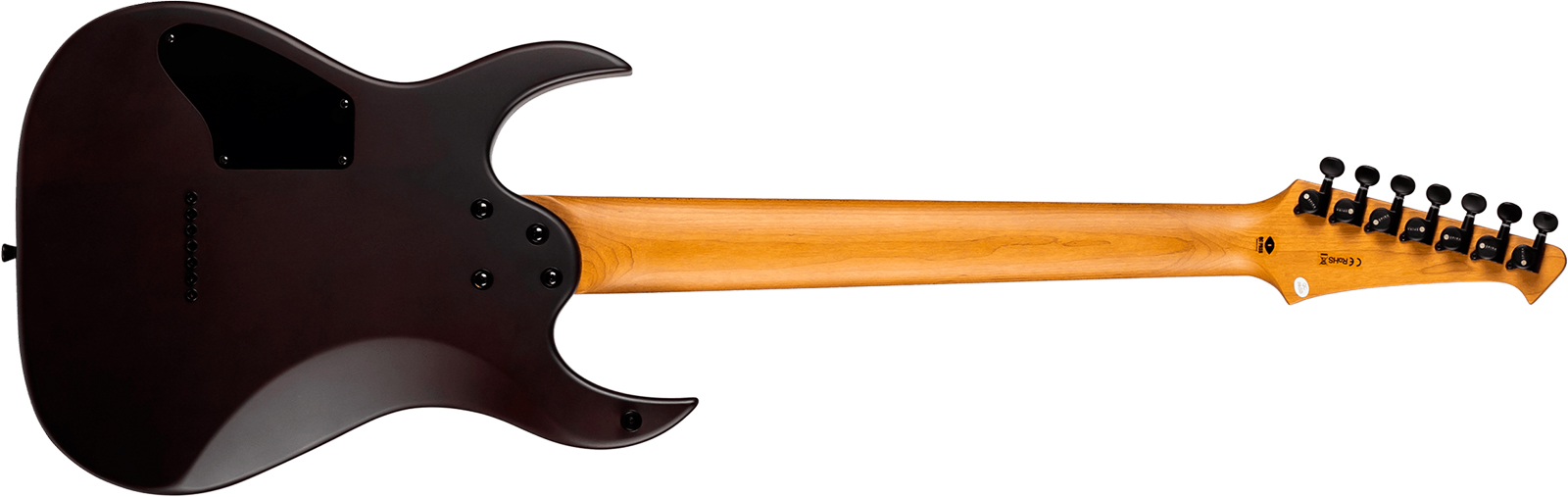 Spira Guitars S407 Mwr 7c Baryton 2h Ht Eb - Wine Red Satin - Guitarra eléctrica barítono - Variation 1