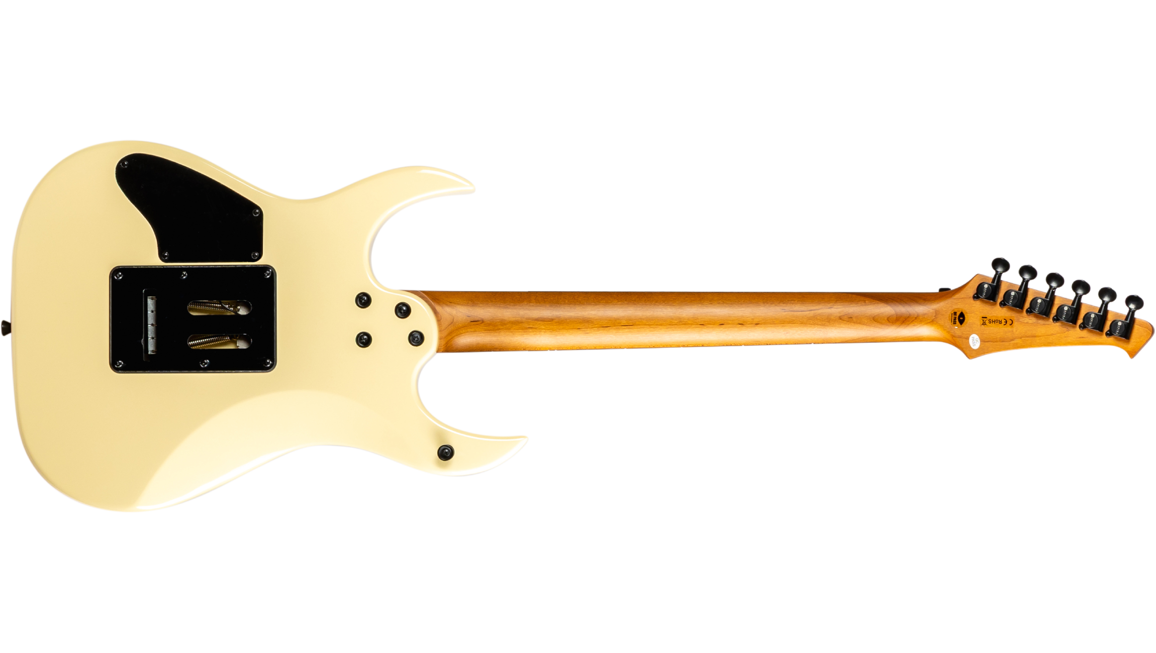 Spira Guitars S420 Awh 2h Fr Eb - Alpine White - Guitarra eléctrica con forma de str. - Variation 1