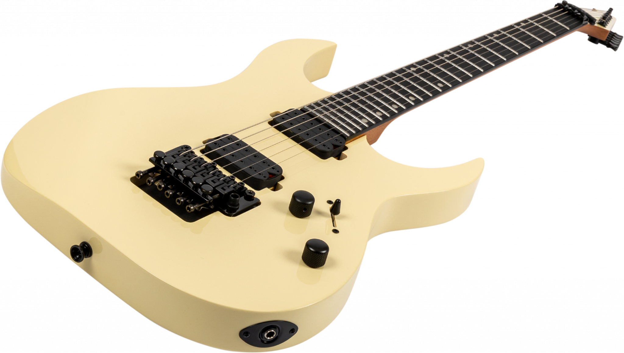 Spira Guitars S420 Awh 2h Fr Eb - Alpine White - Guitarra eléctrica con forma de str. - Variation 2