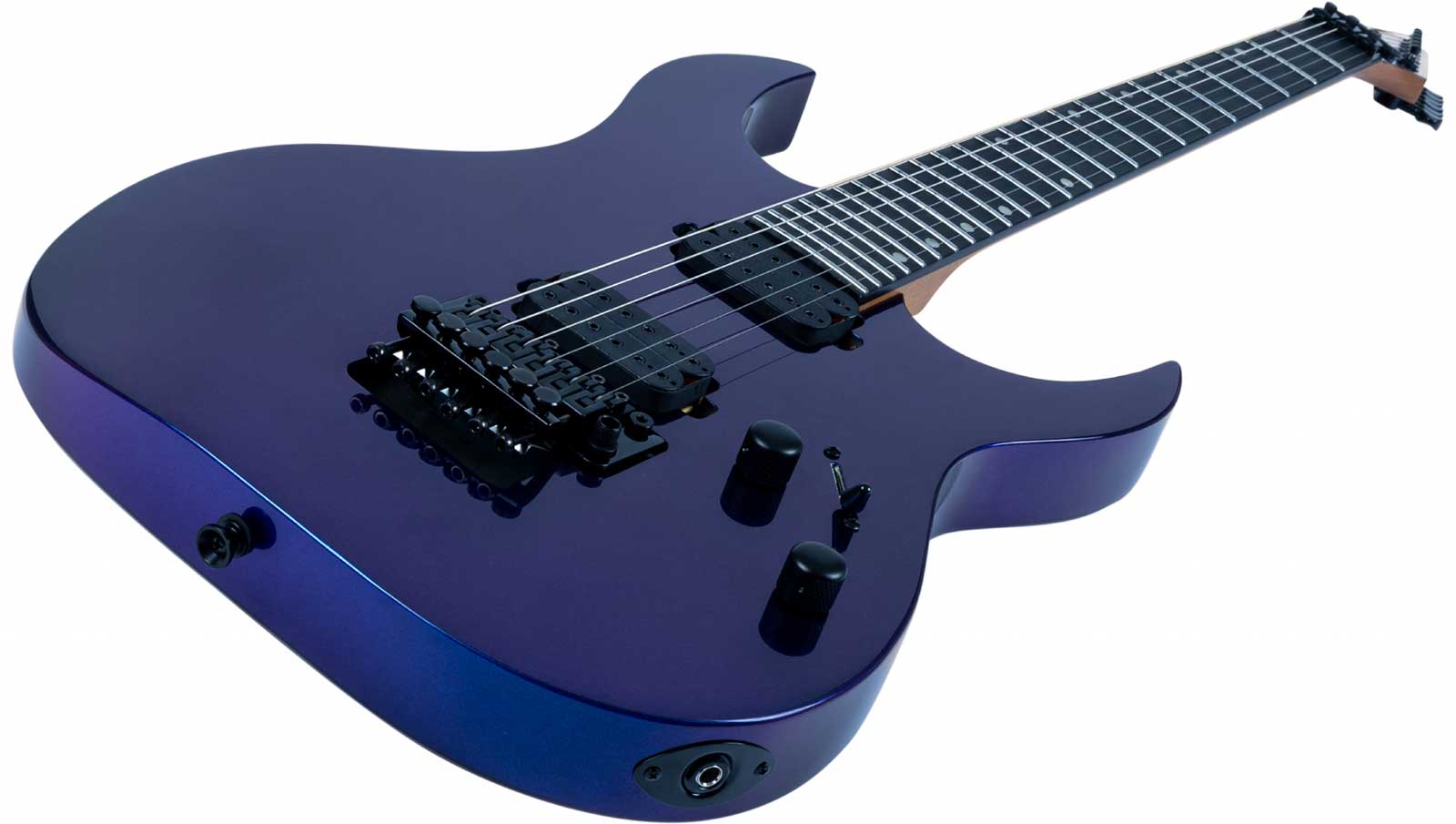 Spira Guitars S420 Chm 2h Fr Eb - Chameleon - Guitarra eléctrica con forma de str. - Variation 2