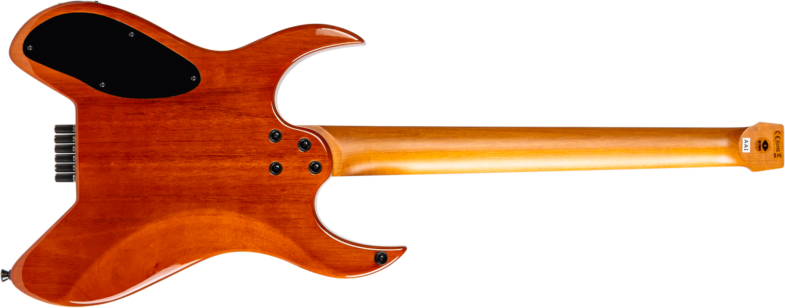 Spira Guitars S500 Gbr Headless 2h Ht Mn - Green & Blue - Guitarra eléctrica de doble corte - Variation 1