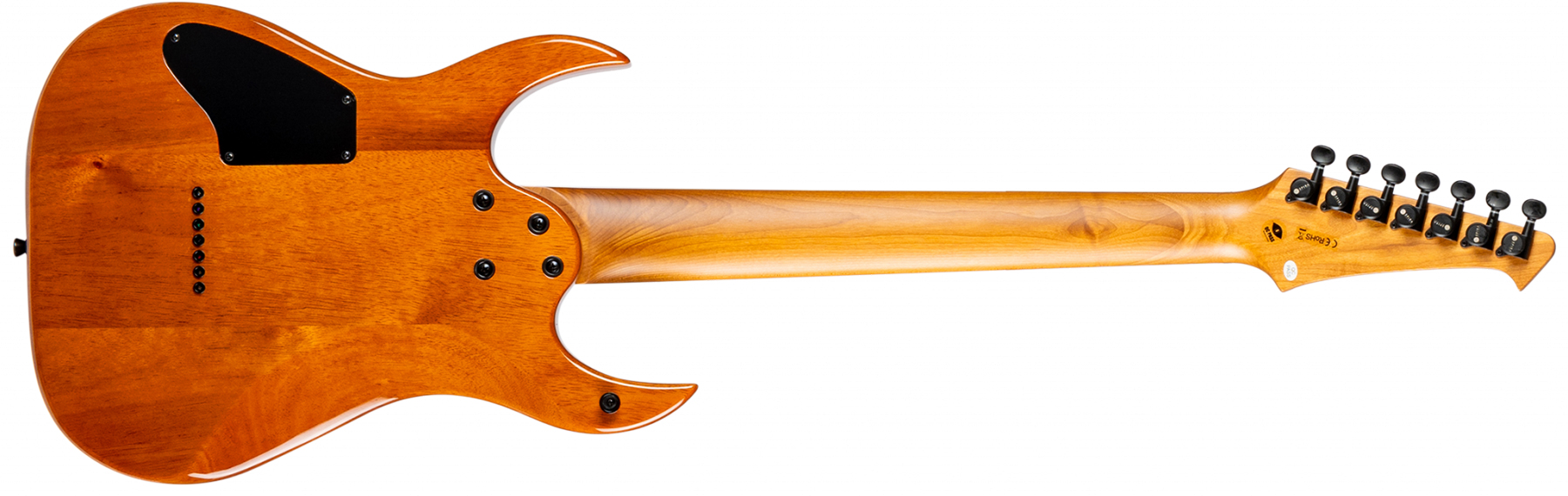 Spira Guitars S507 Qfb 7c Baritone 2h Ht Mn - Fireburst - Guitarra eléctrica barítono - Variation 1
