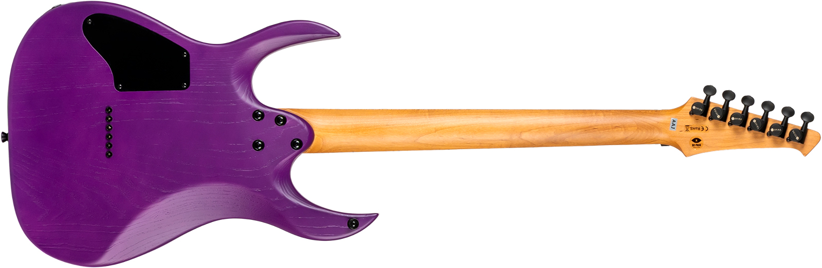 Spira Guitars S600 App 2h Ht Eb - Stained Purple - Guitarra eléctrica con forma de str. - Variation 1