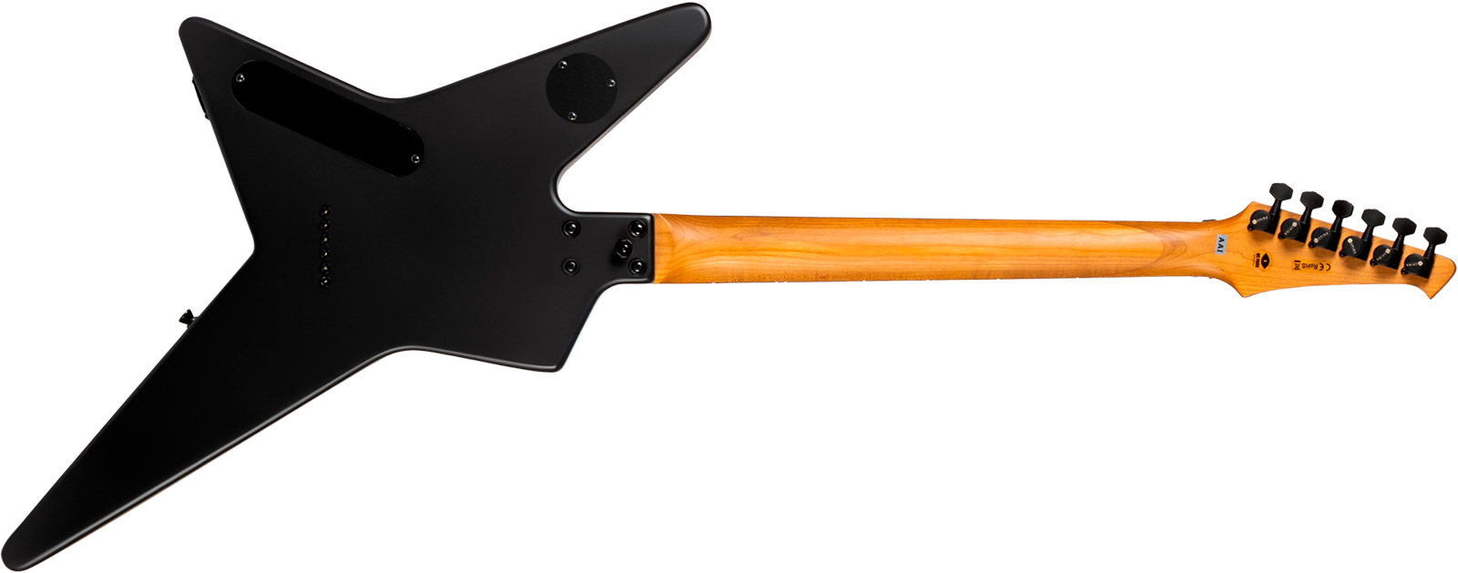 Spira Guitars Sr400 Mbk 2h Ht Eb - Black Satin - Guitarra electrica metalica - Variation 1