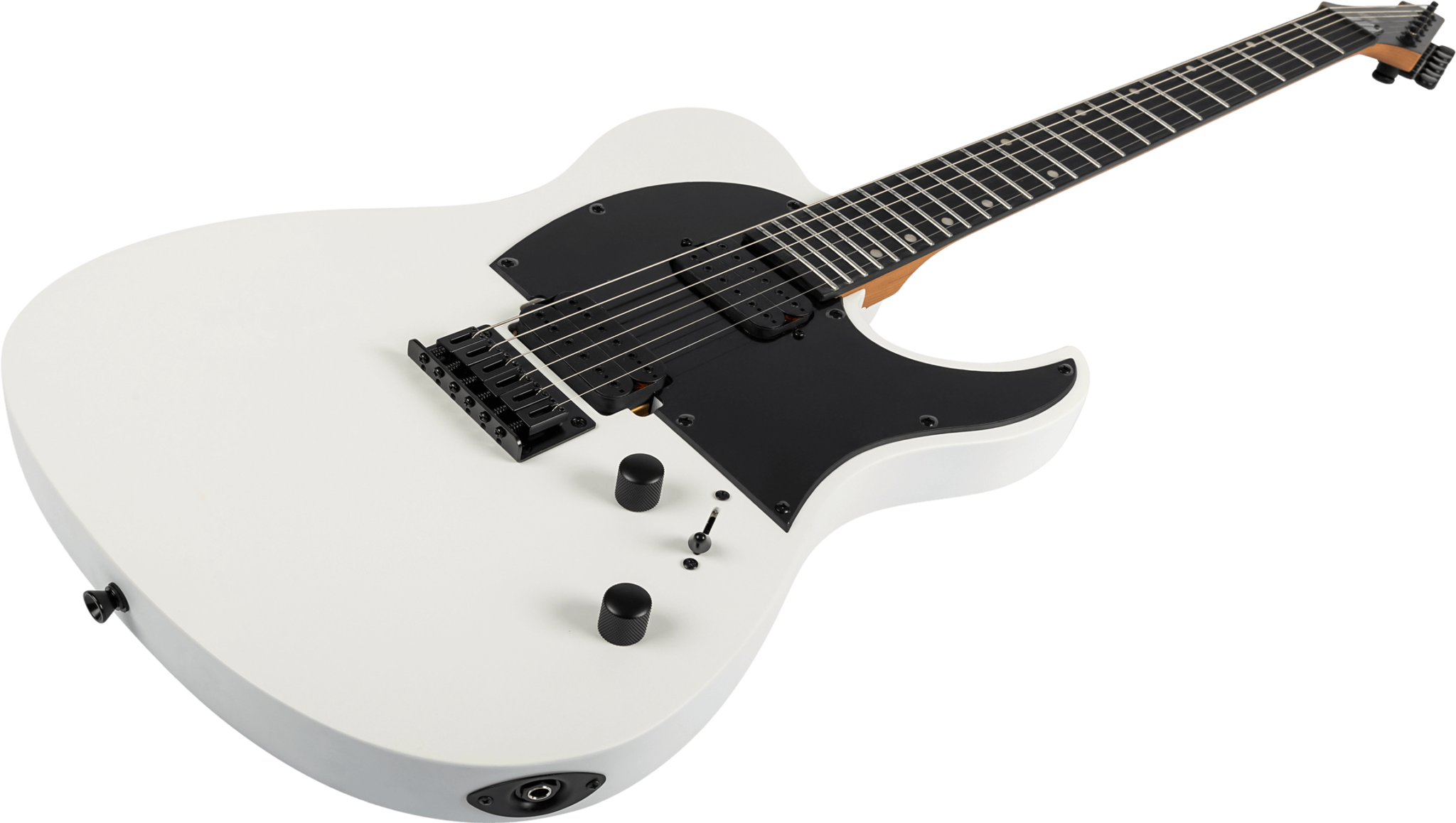Spira Guitars T400 Mwr 2h Ht Eb - Satin White - Guitarra eléctrica con forma de str. - Variation 2