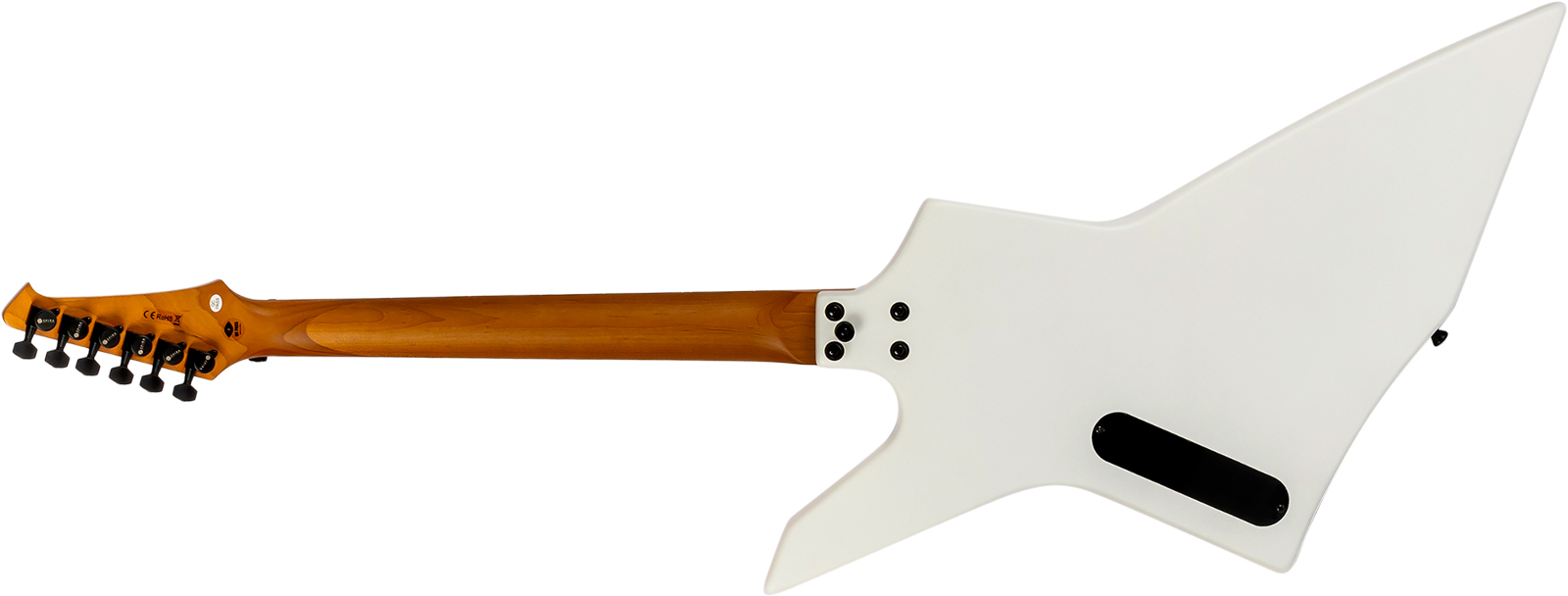 Spira Guitars X400 Mwh 2h Ht Mn - Satin White - Guitarra electrica metalica - Variation 1