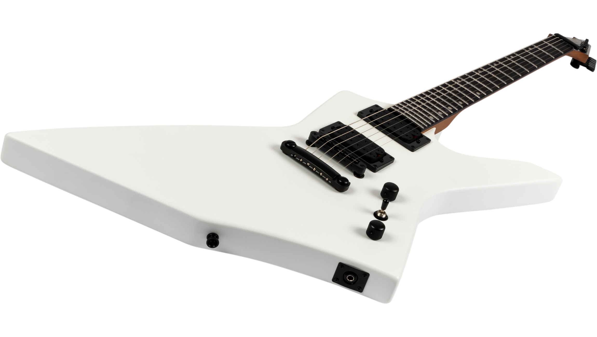 Spira Guitars X400 Mwh 2h Ht Mn - Satin White - Guitarra electrica metalica - Variation 2