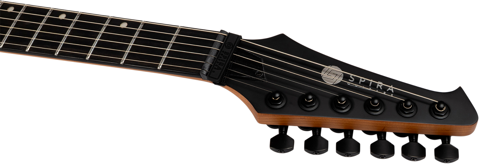 Spira Guitars X400 Mwh 2h Ht Mn - Satin White - Guitarra electrica metalica - Variation 5