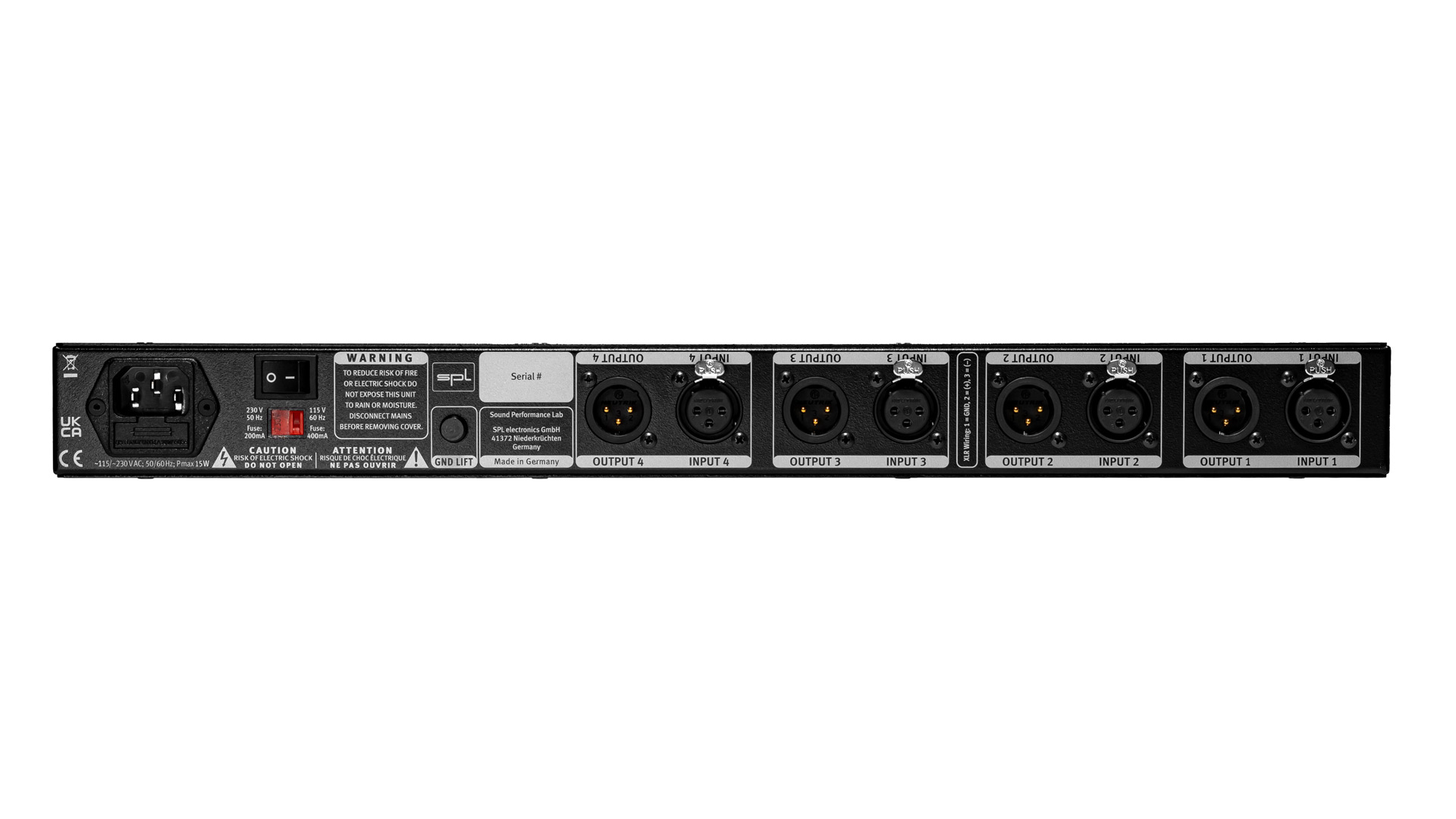 Spl Transient Designer 4 Mk2 - Compresor / Limiter / Gate - Variation 2