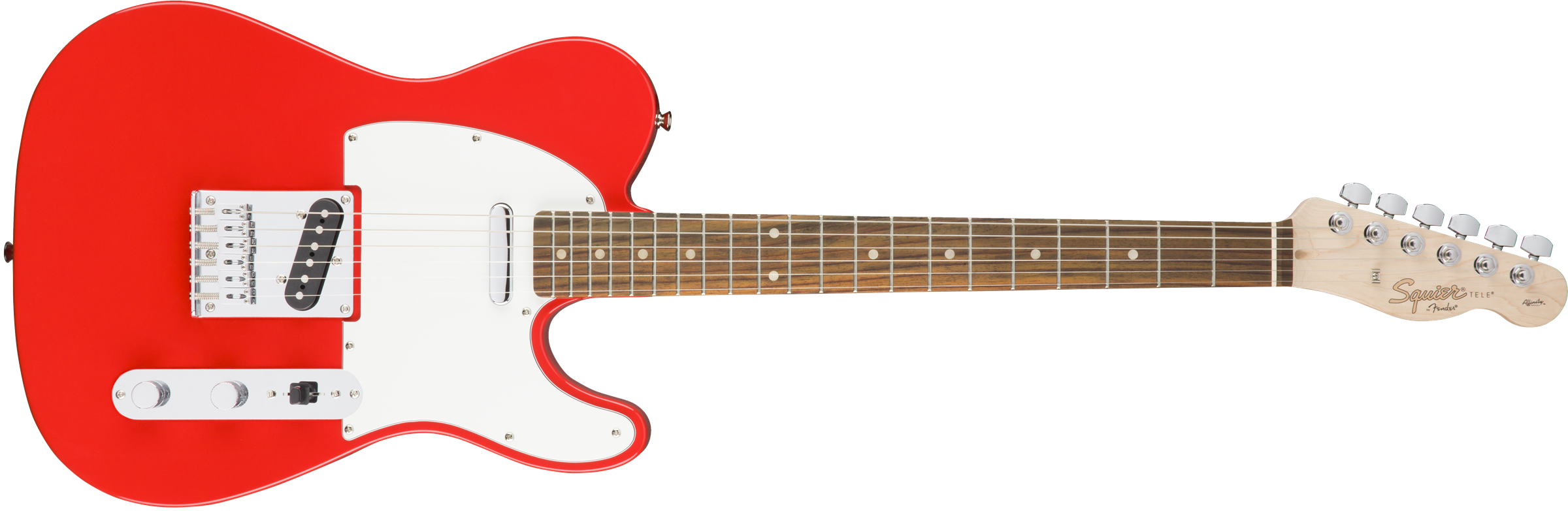 Squier Tele Affinity Series 2019 Lau - Race Red - Guitarra eléctrica con forma de tel - Variation 1