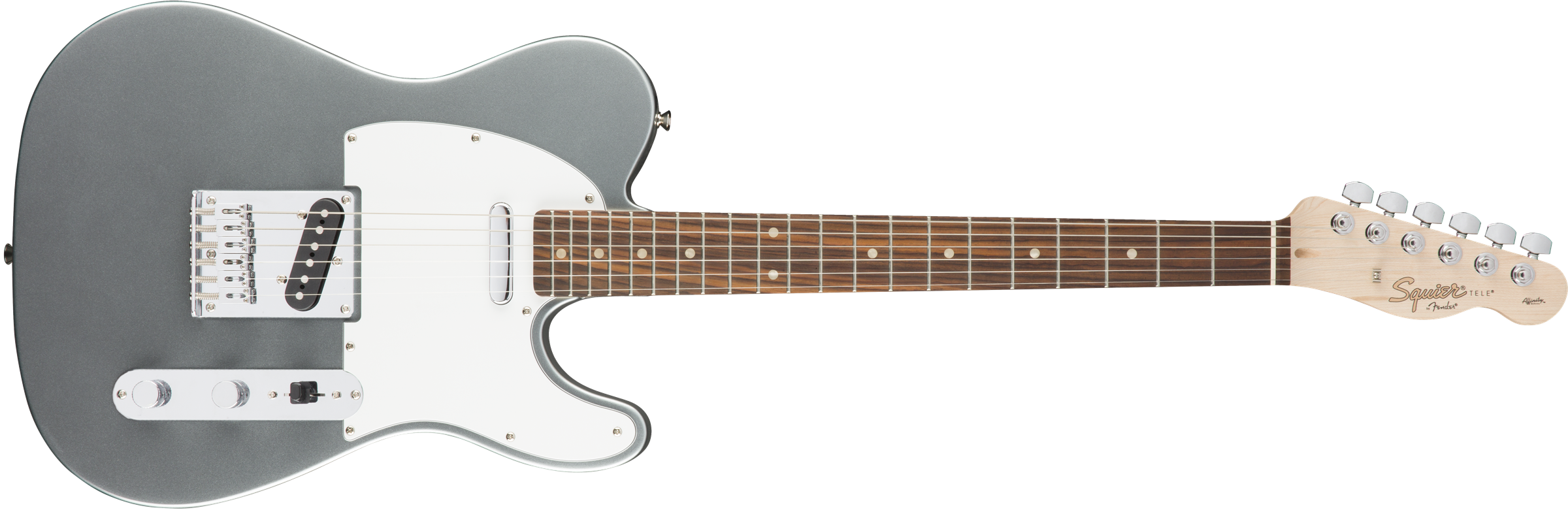 Squier Tele Affinity Series 2019 Lau - Slick Silver - Guitarra eléctrica con forma de tel - Variation 1