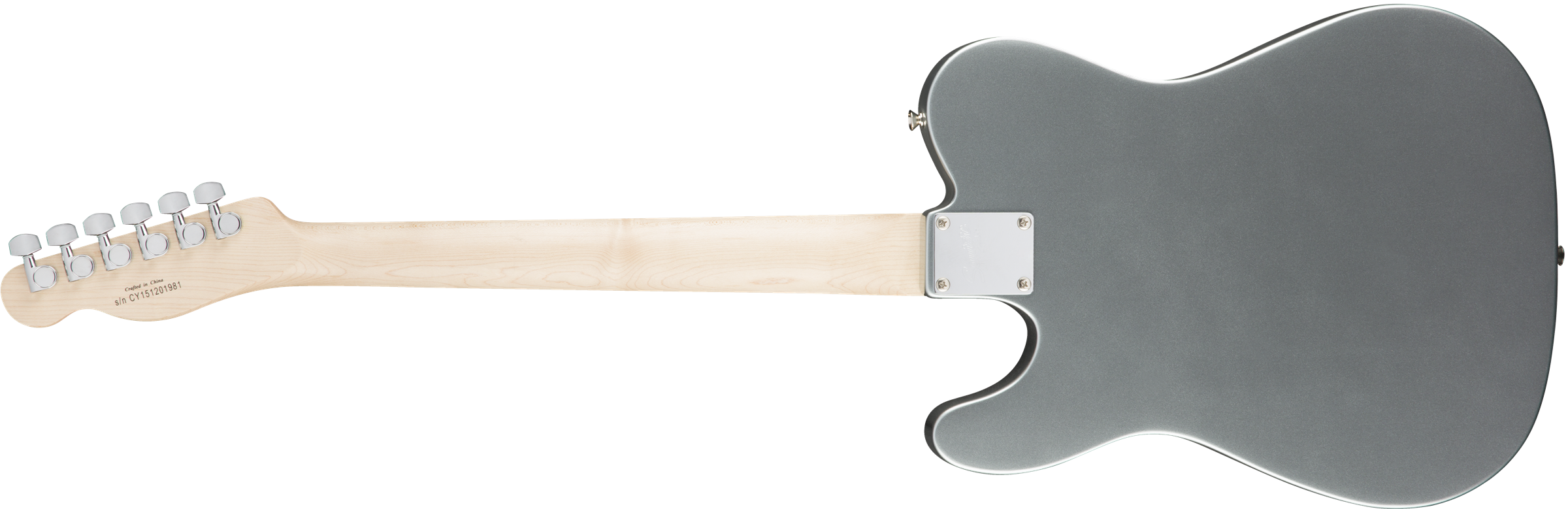 Squier Tele Affinity Series 2019 Lau - Slick Silver - Guitarra eléctrica con forma de tel - Variation 5