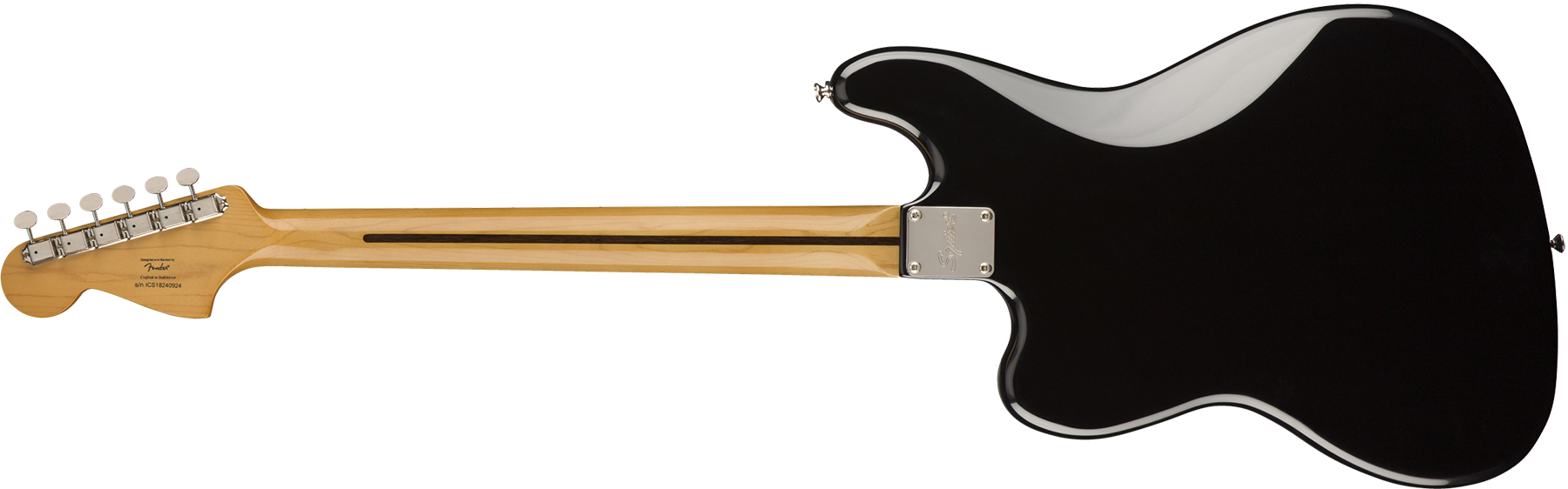 Squier Bass Vi Classic Vibe 2019 Sss Trem Lau - Black - Guitarra eléctrica con forma de str. - Variation 1