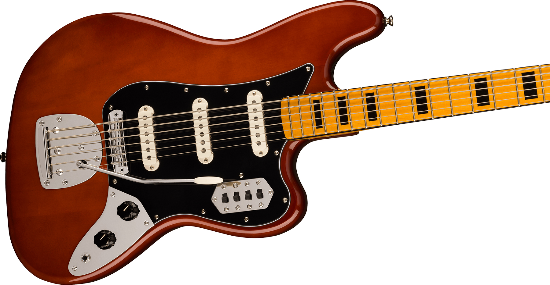 Squier Bass Vi Classic Vibe Fsr Ltd 3s Trem Lau - Walnut - Bajo eléctrico de cuerpo sólido - Variation 2