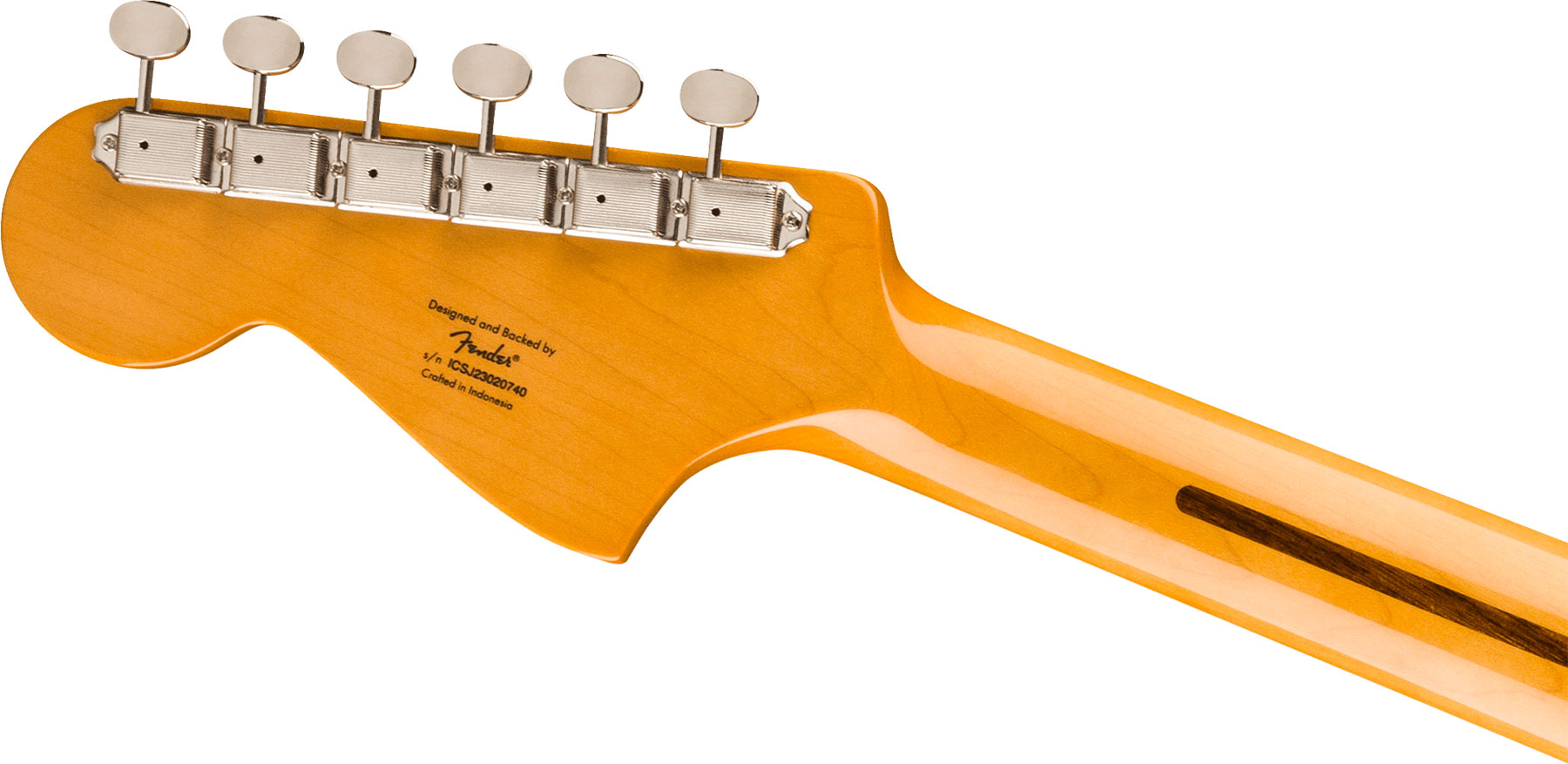 Squier Bass Vi Classic Vibe Fsr Ltd 3s Trem Lau - Silver Sparkle Matching Headstock - Bajo eléctrico de cuerpo sólido - Variation 3