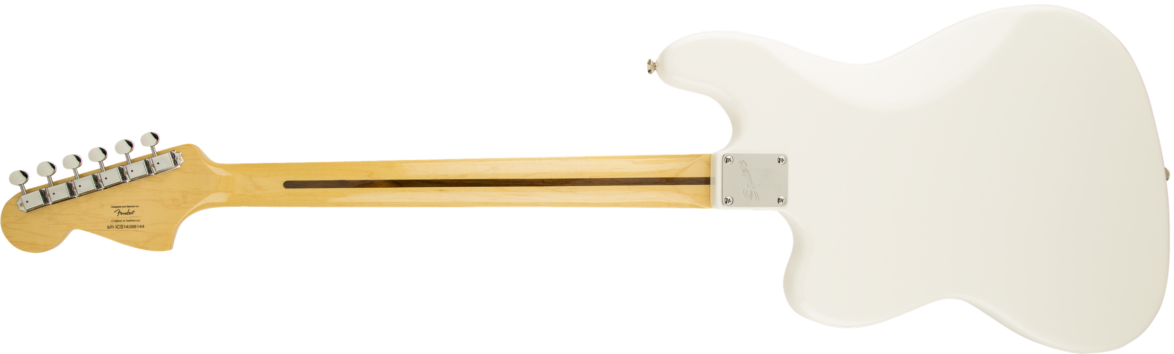Squier Bass Vi Vintage Modified (rw) - Olympic White - Bajo eléctrico de cuerpo sólido - Variation 1